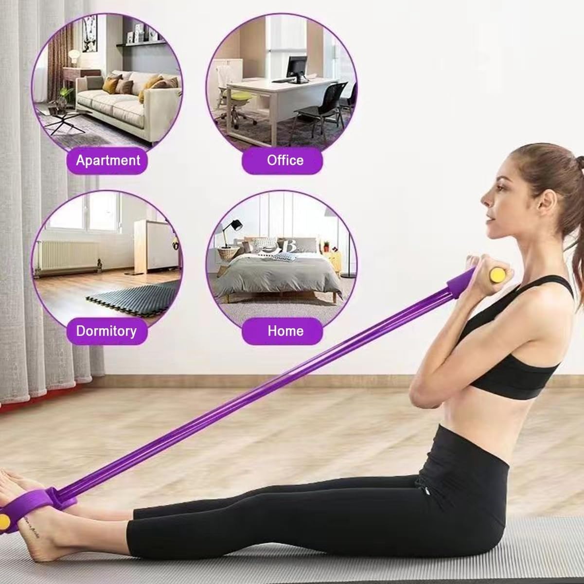 Sports Equipment Meaning - 21 Fitness Resistance Bands-6 Tube Pedal