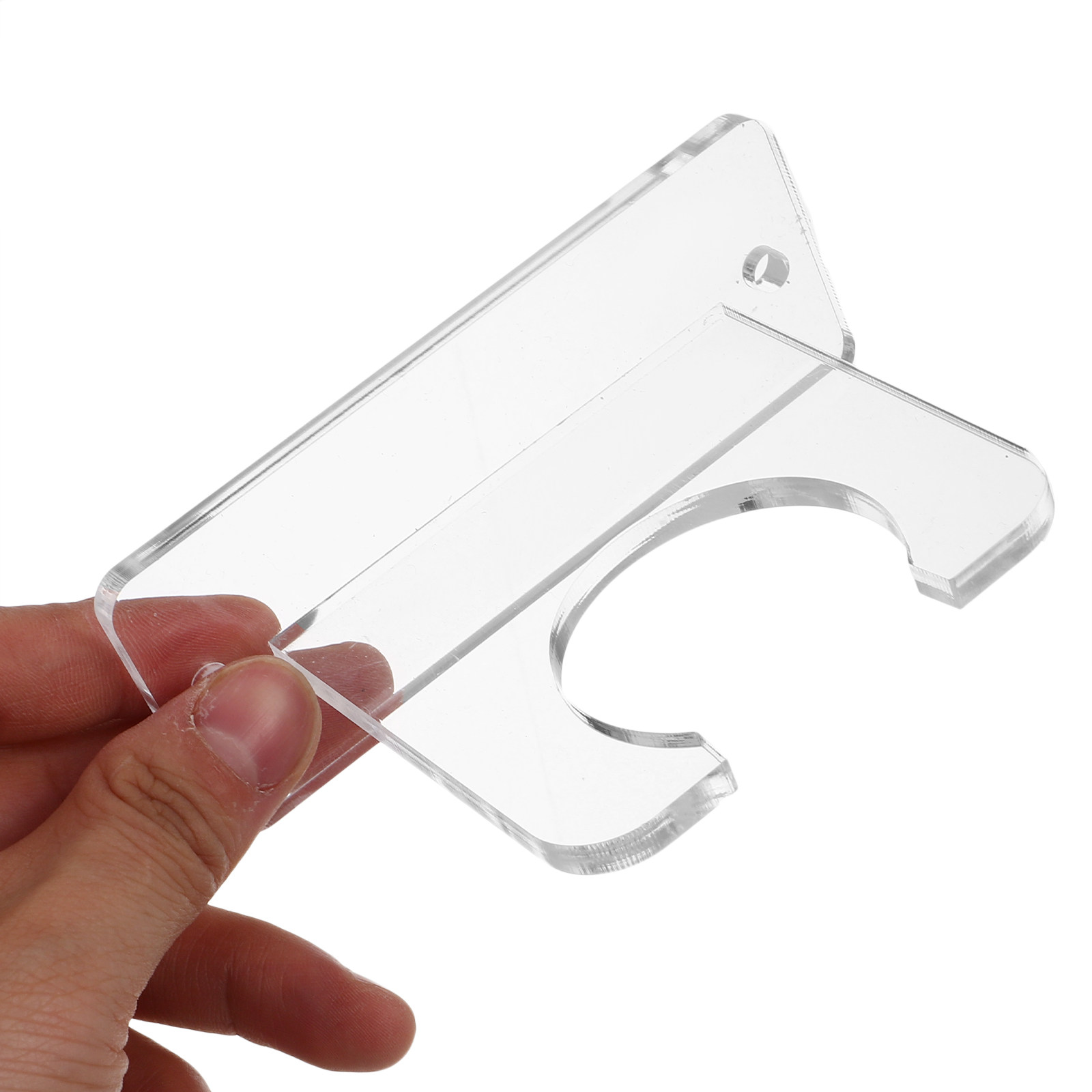 Sports Equipment Bat - Clear Acrylic Wall Mounted Table Tennis