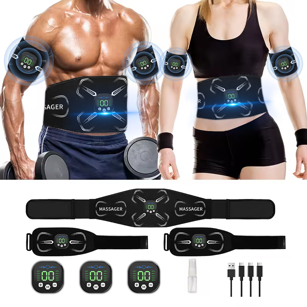 Sports Equipment Meaning - EMS Muscle Stimulator Abdominal Trainer Abs