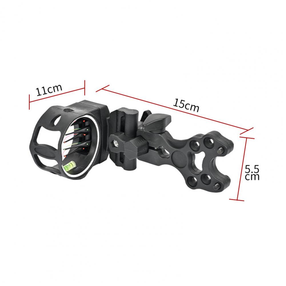 Sports Equipment Archery - 15*11cm 5 Pin Bow Sights Adjustable