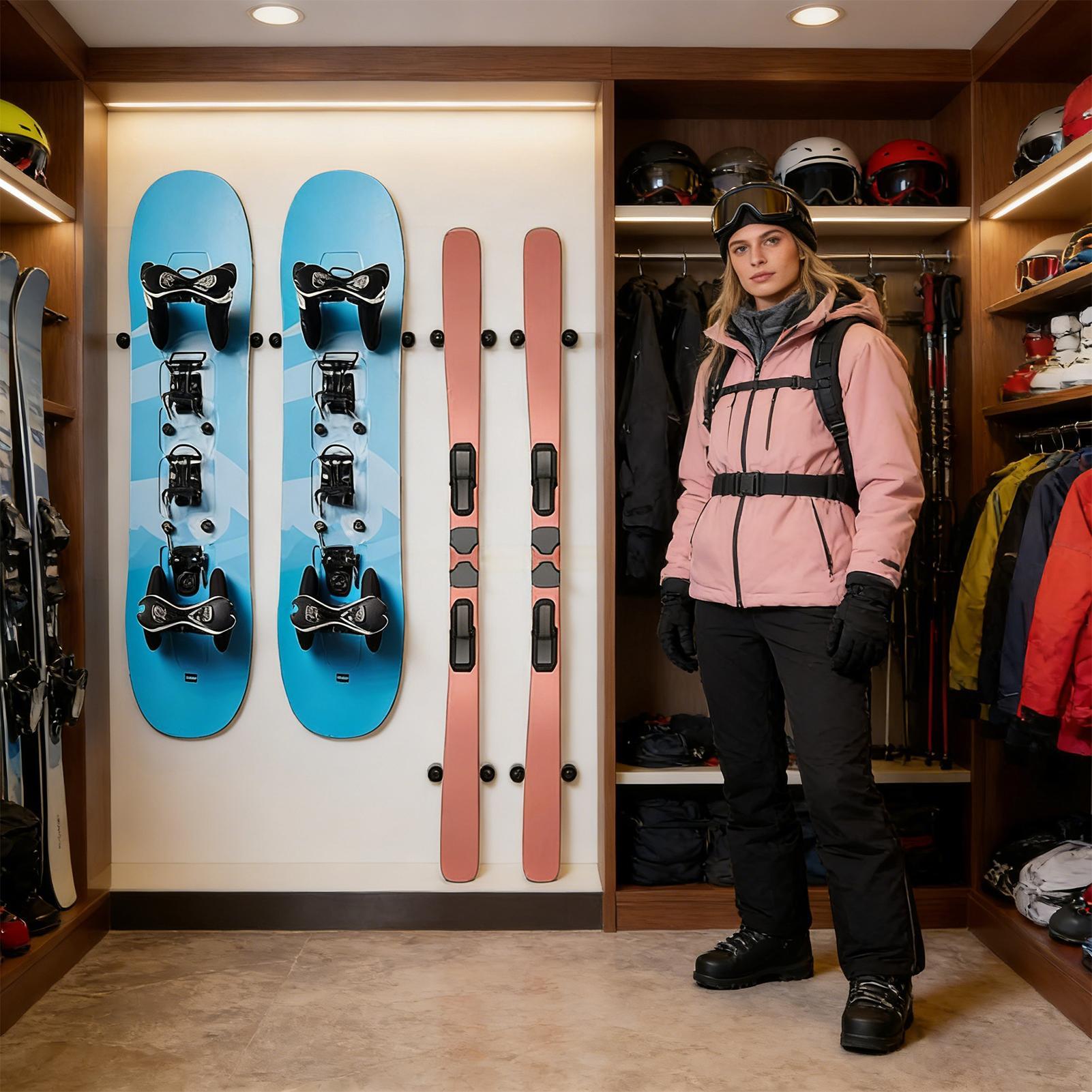 Ski Wall Mount Vertical Snowbo - Sports Equipment Shop review and price