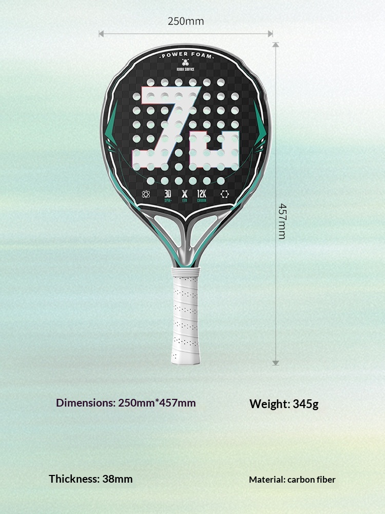 Carbon fiber material 12K kevl - Padel Racket Carbon review and price