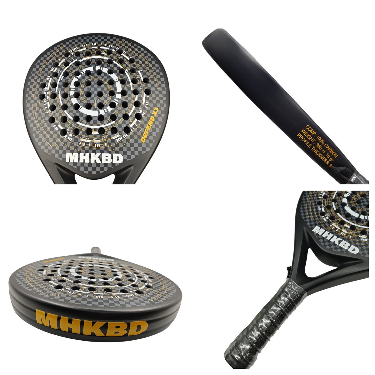 MHKBD Carbon Fiber Padel Racke - Padel Racket Carbon review and price