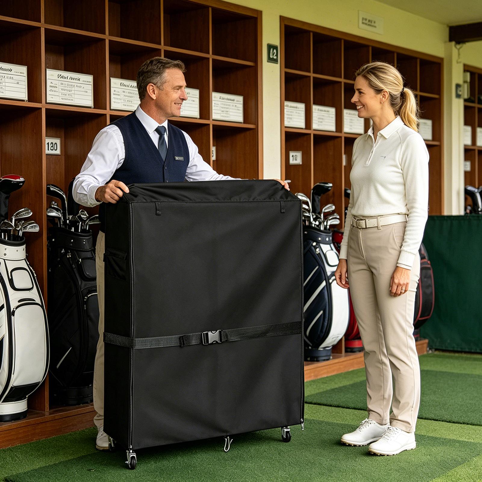 Golf Bag Storage Cover Oxford  - Sports Equipment Garage Storage review and price