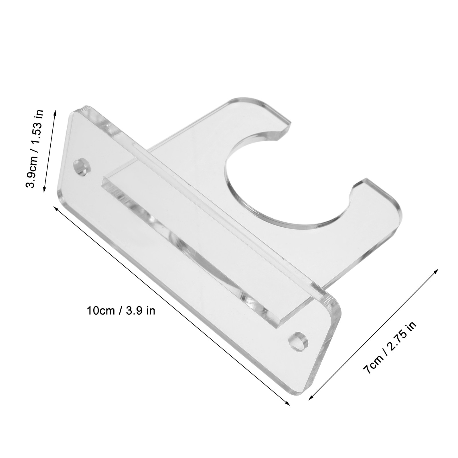 Clear Acrylic Wall Mounted Tab - Sports Equipment Bat review and price