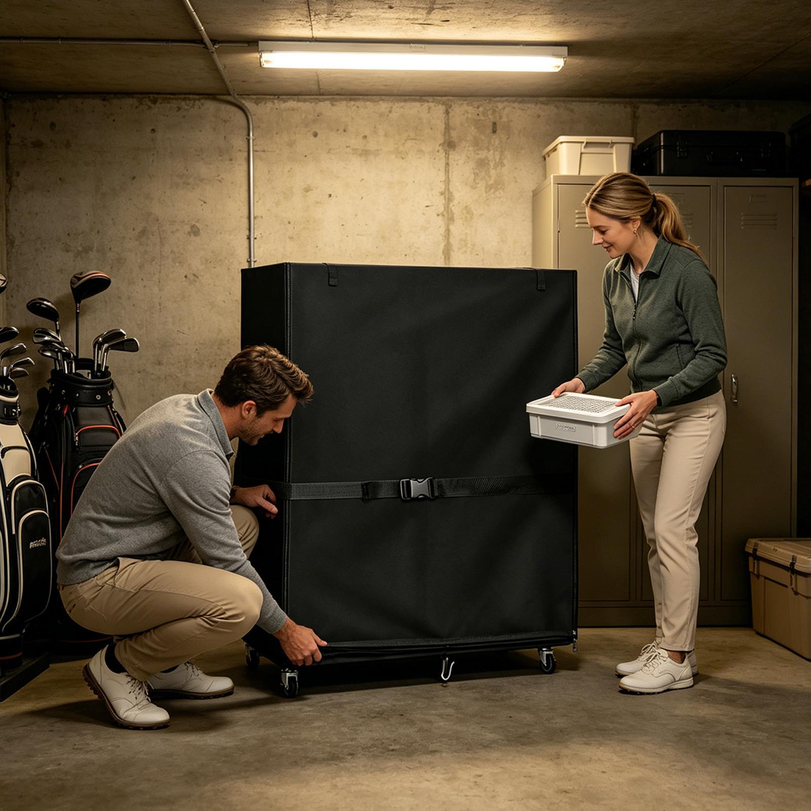 Golf Bag Storage Rack Cover Ox - Sports Equipment Garage Storage review and price