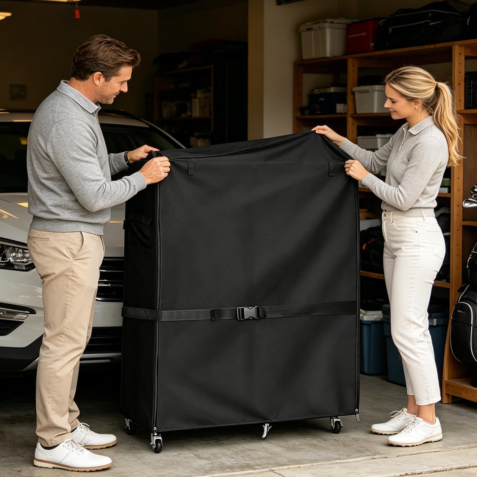 Golf Bag Storage Rack Cover Ox - Sports Equipment Garage Storage review and price