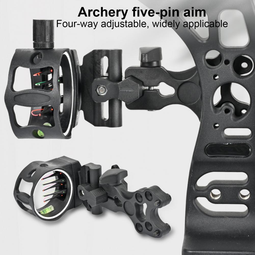 15*11cm 5 Pin Bow Sights Adjus - Sports Equipment Archery review and price